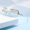 lunettes de soleil de luxe à la mode pour femmes, monture métallique neutre rétro intégrée, simples et élégantes, protection solaire uv400, nouvelle collection 2025