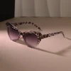 Lunettes de soleil œil de chat élégantes pour hommes et femmes, lunettes de soleil décontractées, miroir vintage, nuances d&rsquo;extérieur, mode féminine et masculine