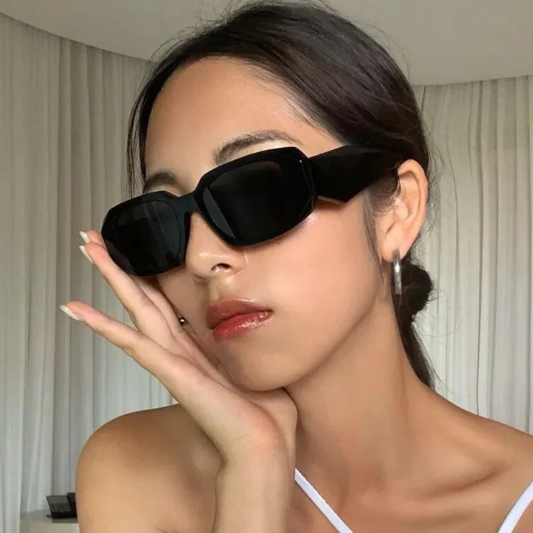 Nouvelles lunettes de soleil de luxe pour femmes et hommes, lunettes de marque célèbre de styliste, carrées, élégantes, tendance, UV400