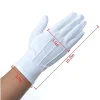 nouveaux gants en coton blanc doux hydratant pour les mains gants en coton fins et formels étiquette d'inspection de bijoux gants de conduite