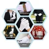 gants de travail en coton blanc pour mains sèches, film de manipulation, gants de spa, gants de cérémonie à haute élasticité, outils de nettoyage ménager