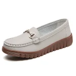 Mocassins Légers et Confortables pour Femme, Chaussures de Marche Décontractées, de Styliste, Confortables, à Semelles Souples, de Grande Taille, Nouvelle Collection Été