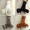 1 paire de gants en daim pour femmes, gants d&rsquo;hiver en velours, élégants pour écran tactile, équitation, conduite, garde au chaud en plein air, cadeau de noël