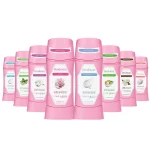 Parfum solide rafraîchissant et durable pour femme, fleurs blanches et arôme de rose, pour toute la journée, protection contre la transpiration et les odeurs sous les bras, 2.22OZ