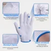 Gants de travail respirants en pur coton, 60/30/10 paires, gants épais résistants à l&rsquo;usure et antidérapants, gants de nettoyage ménager