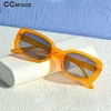 petites lunettes de soleil carrées pour femmes et hommes, design moderne rétro, monture couleur bonbon, nuances uv400, 53455