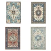 Tapis persan ethnique marocain nordique, antidérapant, pour salon, chambre à coucher, canapé, balcon, cuisine