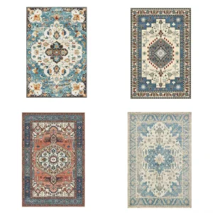 Tapis persan ethnique marocain nordique, antidérapant, pour salon, chambre à coucher, canapé, balcon, cuisine Tapis persan ethnique marocain nordique, antidérapant, pour salon, chambre à coucher, canapé, balcon, cuisine