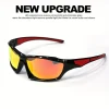 lunettes de soleil de sport à la mode, protection uv polarisée, personnalisées, monture ronde en métal, lunettes uv400 pour hommes et femmes