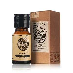 AKARZ-Huile essentielle de musc naturelle, soin du visage et du corps, aromathérapie