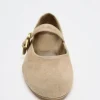 ballerines confortables en satin à semelle souple pour femmes, chaussures rétro à bout rond, peu profondes, mary jane, mode, boucle à bande étroite, grande taille