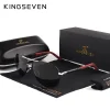 KINGSEVEN nouvelle mode hommes lunettes de soleil de haute qualité en aluminium de luxe rétro fonctionnel lunettes femmes pilote accessoire lunettes