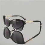 Lunettes de soleil surdimensionnées femmes marque de luxe nuances lunettes de soleil femme Vintage grand cadre cadre creux lunettes Oculos de sol