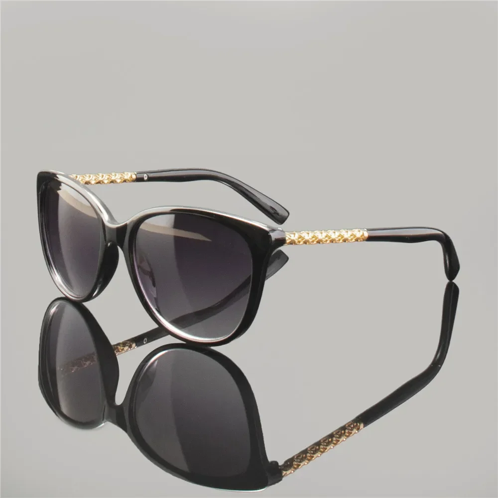Lunettes de soleil surdimensionnées femmes marque de luxe nuances lunettes de soleil femme Vintage grand cadre cadre creux lunettes Oculos de sol