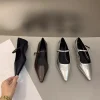 chaussures plates à talons bas et à fond jolie tu pour femme, bottines à essence mary, grande taille 42 43 44, nouvelle collection printemps automne 2025