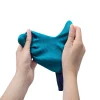 gants d'assurance du travail, gants trempés en relief en latex résistant à l'usure pour le travail de chantier de construction