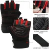 gants de gymnastique pour hommes et femmes, fitness, haltérophilie, bracelet, musculation, entraînement, exercice sportif, cyclisme, antichoc