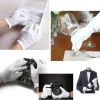 gant de protection absorbant la sueur, gants en coton pour patients dermatite, eczéma, doublure de travail élastique légère, mitaines, pièces de nettoyage