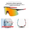 lunettes de soleil de cyclisme en plein air pour hommes et femmes, lunettes de vélo de route, protection uv, lunettes de sport pour la course à pied, la pêche et la conduite