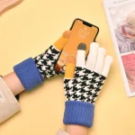 Gants chauds pour femmes, protection des mains, écran tactile, optique d&rsquo;épissage, mode, document solide, simple, drôle, vente en gros, automne, hiver