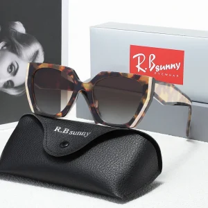 Lunettes De soleil surdimensionnées à monture irrégulière polygone, vêtements oculaires à la mode pour femmes UV400 Oculos De Sol Gafas