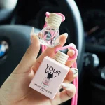 Parfum Parfum de voiture, un parfum de voiture utilisé pour les accessoires d&rsquo;intérieur de voiture, un désodorisant de voiture à long terme, garde charmante et fraîche