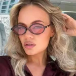 Lunettes de soleil ovales mignonnes pour femmes, lunettes à petite monture, nuances classiques pour dames, design de marque de luxe, lunettes hipster sexy