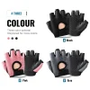 gants de fitness de gymnastique pour femmes, gants antidérapants respirants à demi doigt pour vélo, cyclisme, levage de poids, yoga