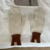 gants élastiques en peluche doux pour femmes, mitaines complètes, garder au chaud, filles, hiver, mode