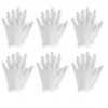 gants en coton réutilisables, élastiques et doux, pour les mains sèches, hydratant, cosmétique, eczéma, spa, pièce de monnaie, inspection de bijoux
