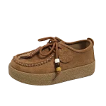 Mocassins confortables pour femmes, chaussures plates respirantes, souples, antidérapantes, résistantes à l&rsquo;usure, décontractées pour l&rsquo;extérieur, nouvelle mode automne 2025