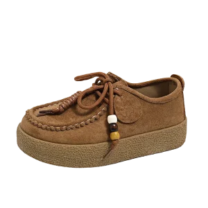 Mocassins confortables pour femmes, chaussures plates respirantes, souples, antidérapantes, résistantes à l&rsquo;usure, décontractées pour l&rsquo;extérieur, nouvelle mode automne 2025