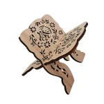 Étagère à livres du coran en bois, décoration du Ramadan Eid Mubarak musulmane islamique pour la maison, décor de Table du Ramadan Kareem Eid al-fitr 2025