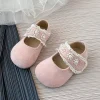 enfants chaussures plates bout rond doux enfants maryjanes style coréen semelle souple 2025 automne nouvelles filles princesse chaussures décontracté antidérapant