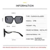 2025 lunettes de soleil pour femmes marque de luxe nuances lunettes vintage haute qualité glasse carré marque concepteur femme lunettes oculos