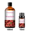 PHATOIL 10 ml/100 ml huile parfumée pour parfum de bricolage, humidificateur, diffuseur, huiles aromatiques fraise cerise citron mangue pastèque goyave
