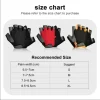 gants de sport sans doigts, antidérapants, absorbant les chocs, respirants, pour l'entraînement, l'haltérophilie, le cyclisme