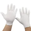 gants en coton blanc à doigts complets pour hommes et femmes, gants de transpiration pour le travail, l'étiquette, les serveurs, les conducteurs, les employés de bijoux, 36 paires