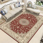 VIKAMA bohème Vintage cristal flocage tapis grande surface salon tapis chambre bureau prière tapis musulman prière décor à la maison
