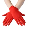 gants d'été en satin pour femmes, protection solaire, fins, couleur unie, pour spectacle de cérémonie, danse, gants de conduite respirants