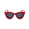 lunettes de soleil sweet chic cat eye 2025 nouveau pc uni fête vacances luxe cadeau femme Écrin rouge