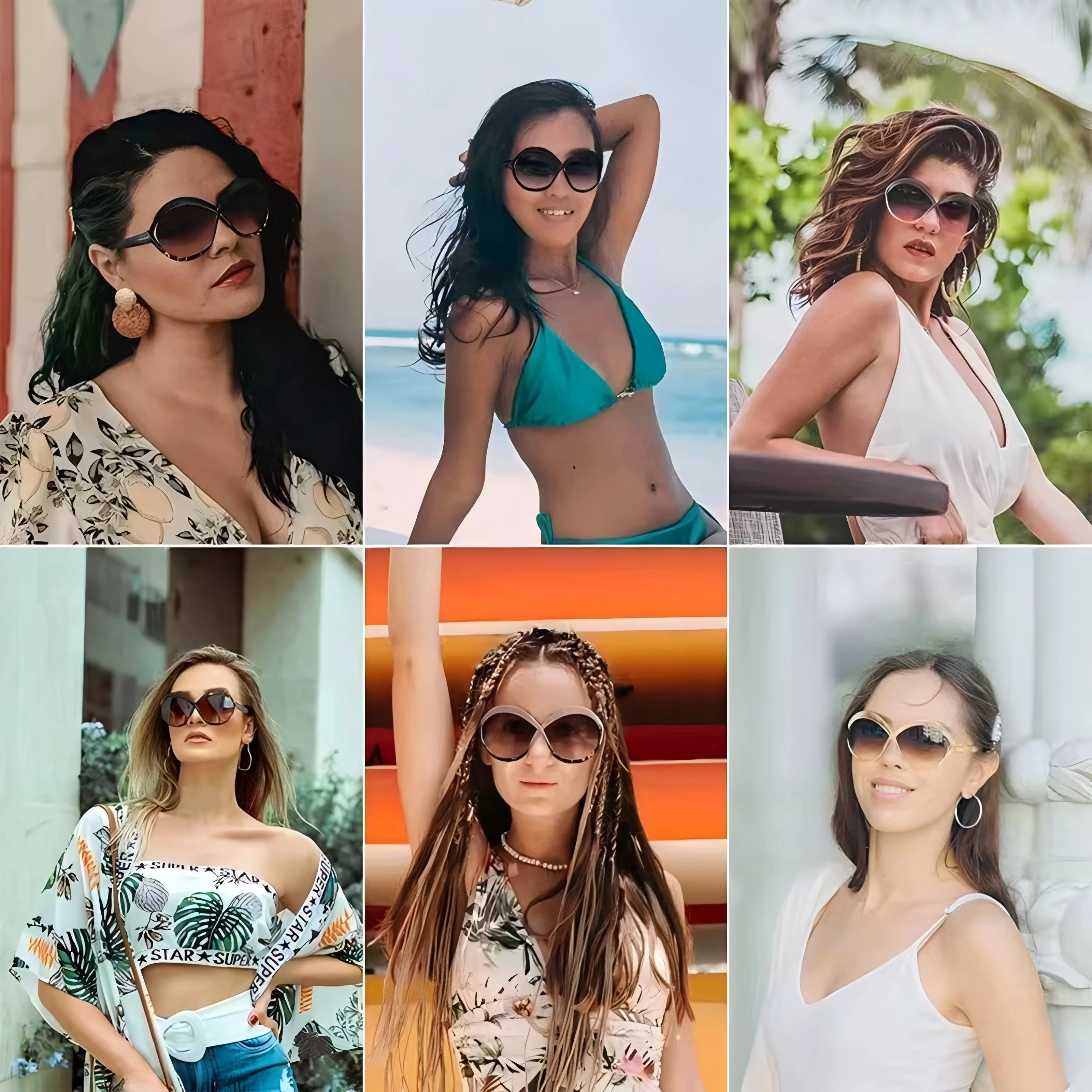 Lunettes de soleil rondes surdimensionnées pour femmes et hommes, de haute qualité, élégantes, de marque, de styliste, Punk