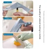 gants de cuisine pour femmes – gants en caoutchouc imperméables durables et étendus pour la vaisselle, le nettoyage, le linge et les tâches ménagères – comf