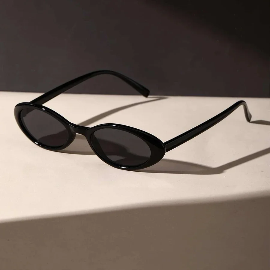 lunettes de soleil ovales pour femmes, petites et sexy, nouvelle mode léopard marron, tendance, rétro, ombre colorée, 2025