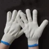 gants de travail pour les mains, protection de poignée de sécurité, gants de travail pour hommes et femmes, barbecue en coton épais, gants de travail blancs, gants de protection du travail