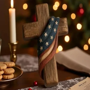 Croix de poche en bois fabriquée à la main, cadeau de prière, ornement de foi, symbole de foi inspirant pour le transport quotidien, cadeau chrétien patriotique Croix de poche en bois fabriquée à la main, cadeau de prière, ornement de foi, symbole de foi inspirant pour le transport quotidien, cadeau chrétien patriotique
