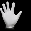 gants en coton blanc à doigts complets pour homme et femme, mitaines absorption de la sueur, pour serveurs, conducteurs, bijoux, travailleurs, 1 paire