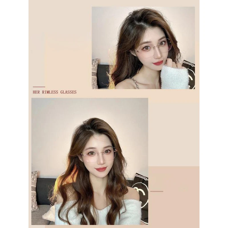 lunettes de soleil surdimensionnées carrées sans cadre, protection uv photochromique pour hommes et femmes, rétro chic, accessoires de mode