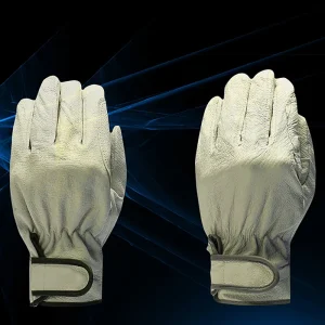 Gants de travail de soudage électrique, gants en cuir, degré de chaleur, protection de sécurité, sécurité, soudeur, 1 paire