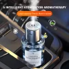 diffuseur d'huiles essentielles monté sur voiture, vaporisateur de parfum, humidificateur intelligent, grande capacité